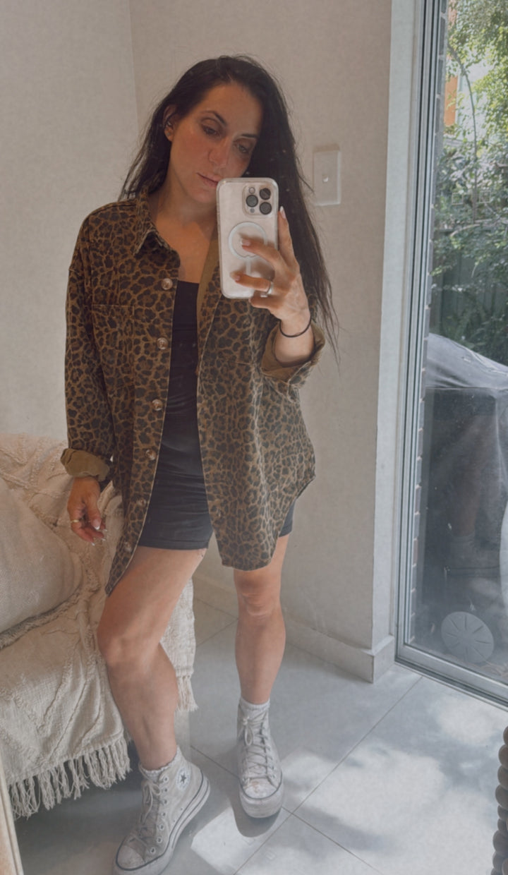 Leopard Dreams Shacket