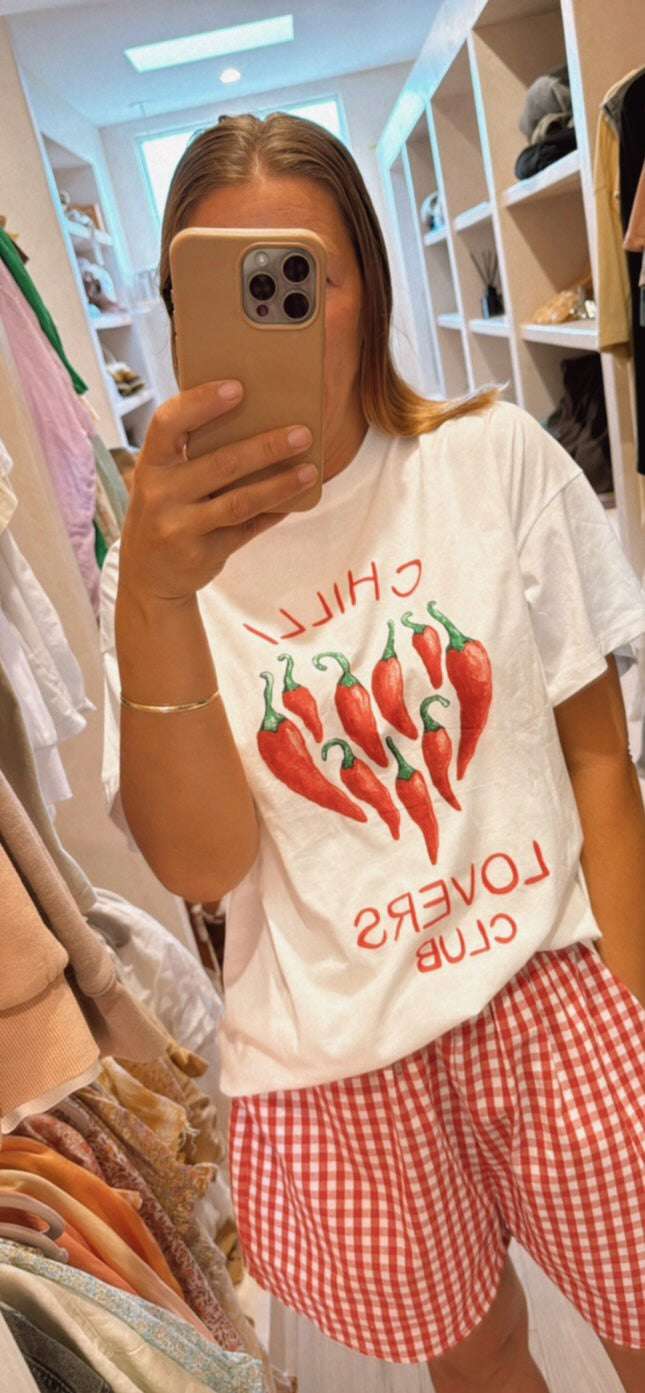Chilli Lovers Club Boxy Tee