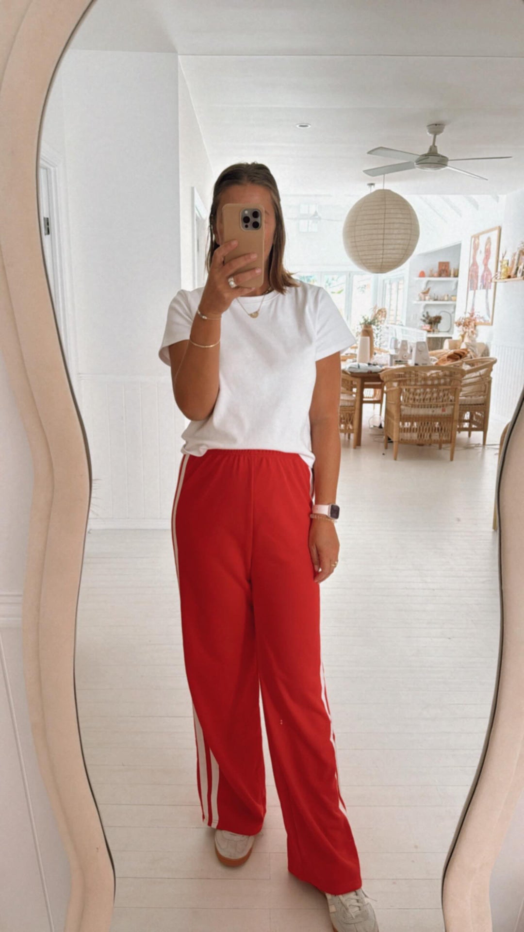 Margarita Red Track Pants