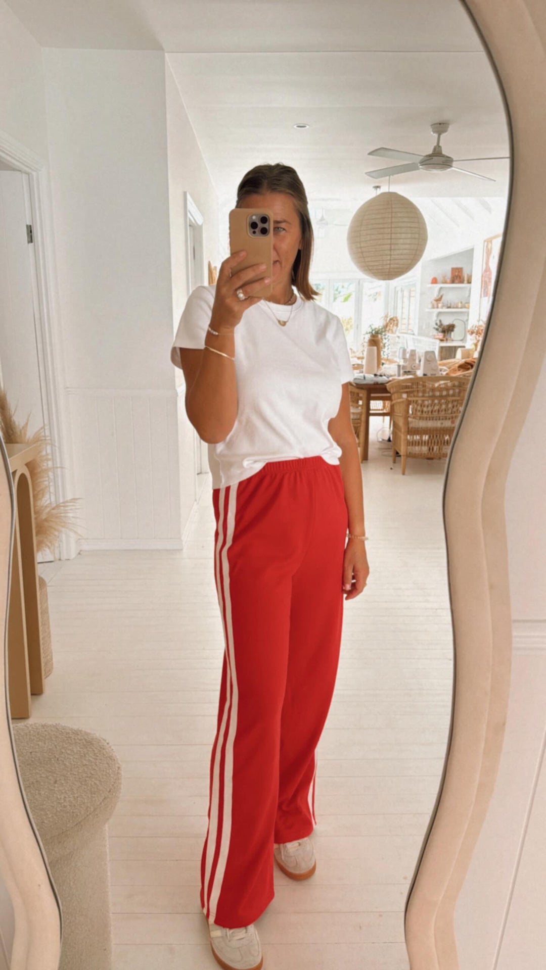 Margarita Red Track Pants
