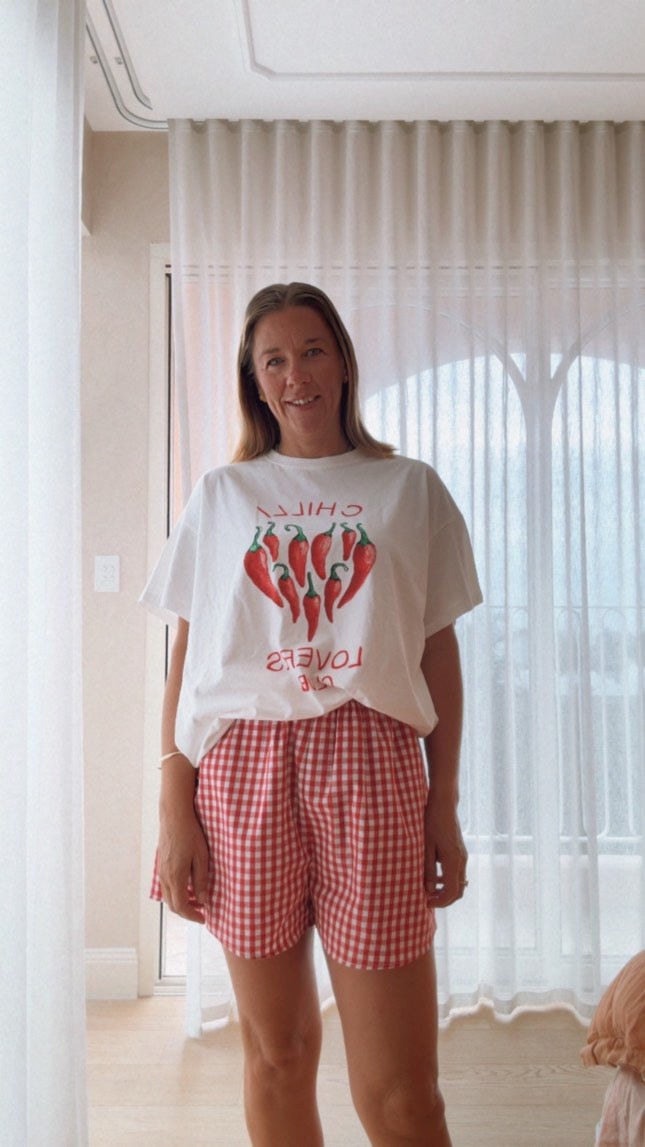 Chilli Lovers Club Boxy Tee