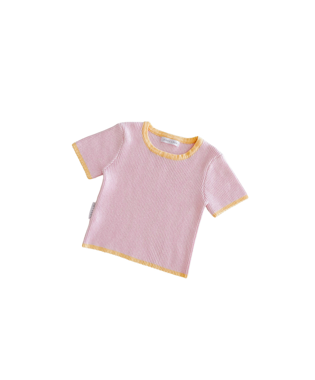 RIBBED TEE | CLEMENTINE by Ziggy Lou
