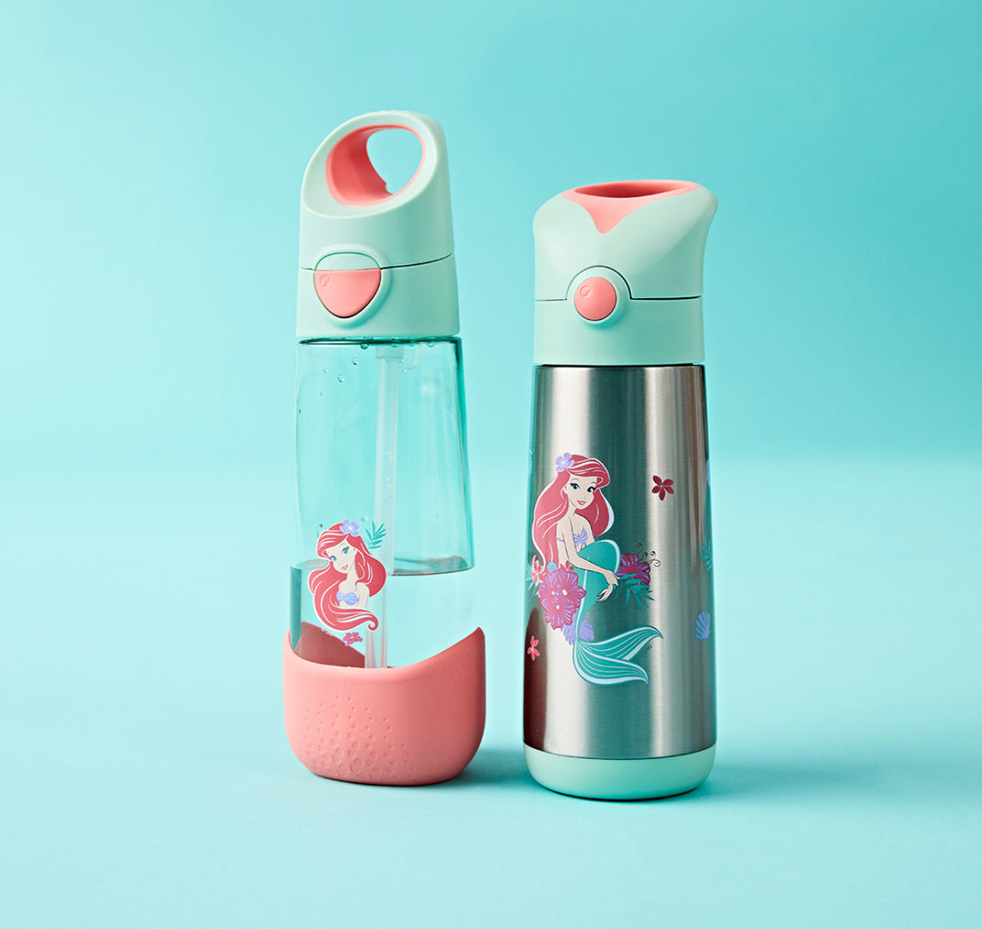 Tritan drink bottle 600ml - The Little Mermaid BBOX NEW