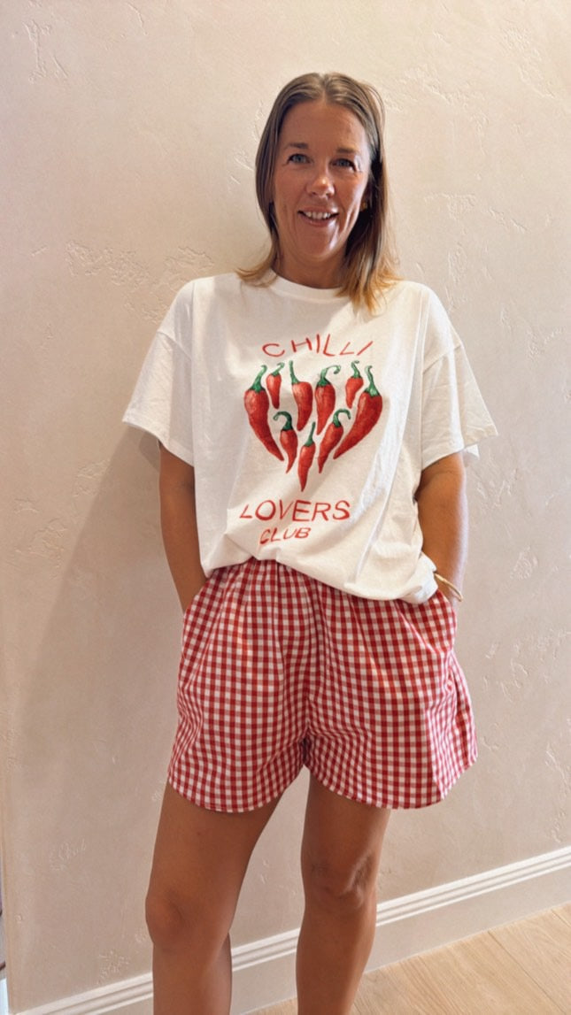 Chilli Lovers Club Boxy Tee