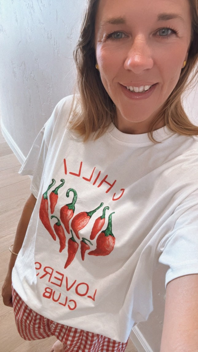 Chilli Lovers Club Boxy Tee