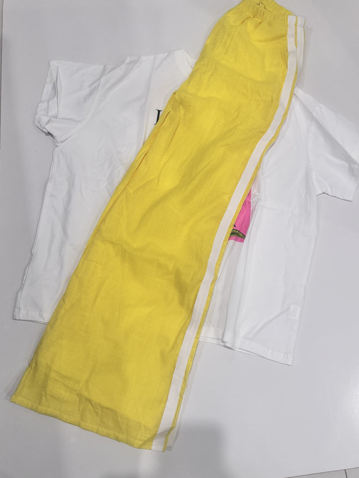 Limone Striped Pants