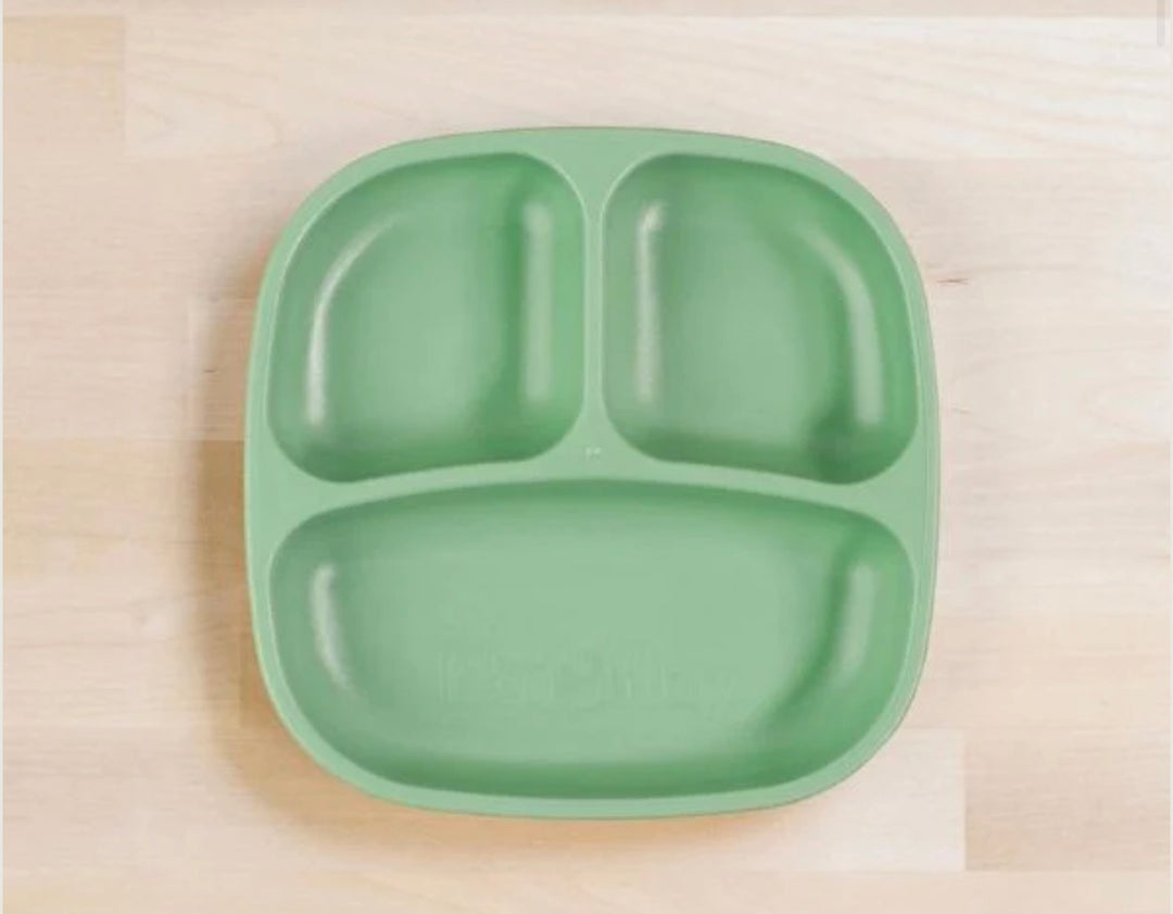 Re-Play Divided Plate - Sage