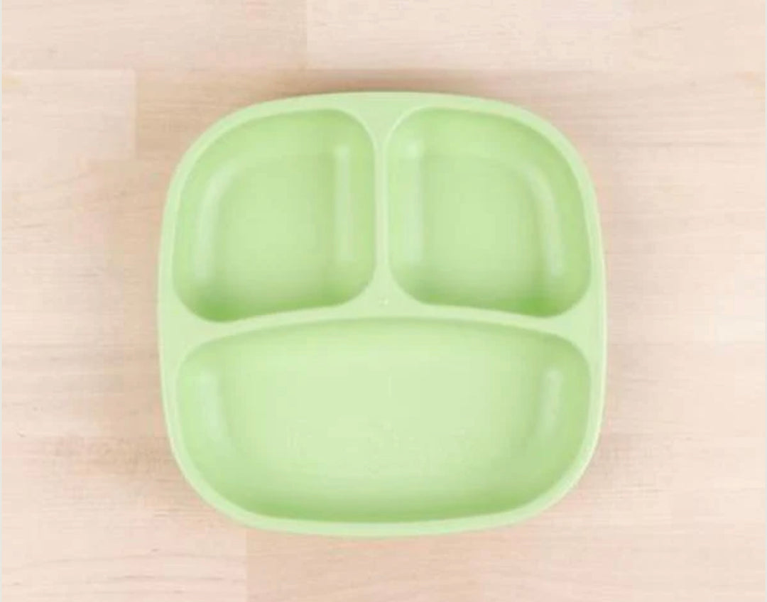 Re-Play Divided Plate - Leaf