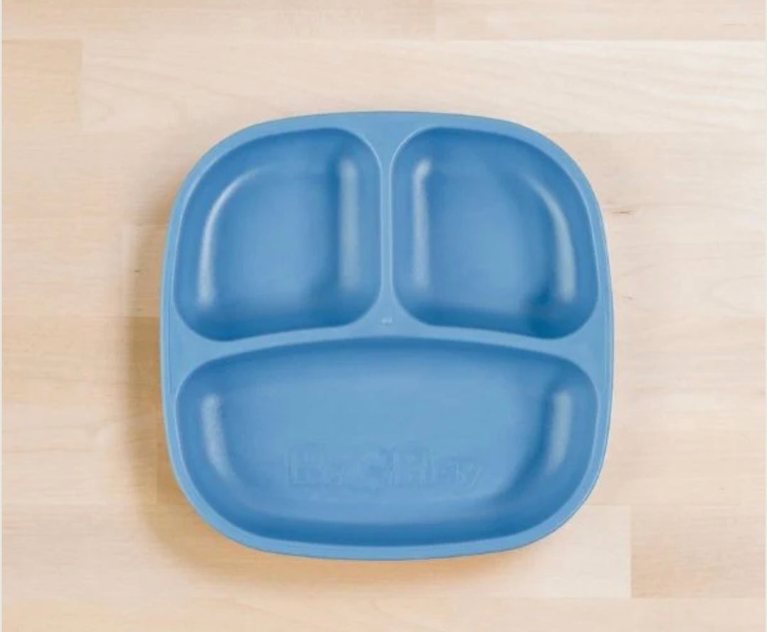 Re-Play Divided Plate - Denim