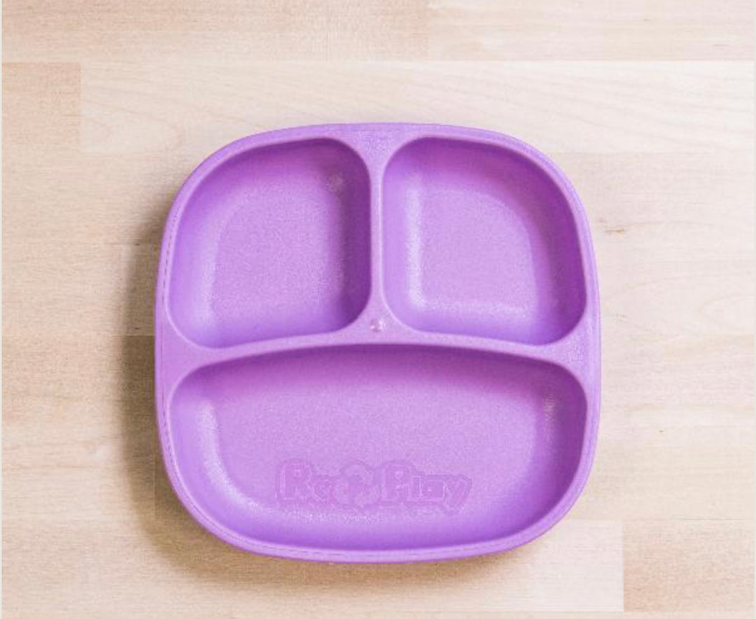 Re-Play Divided Plate - Purple