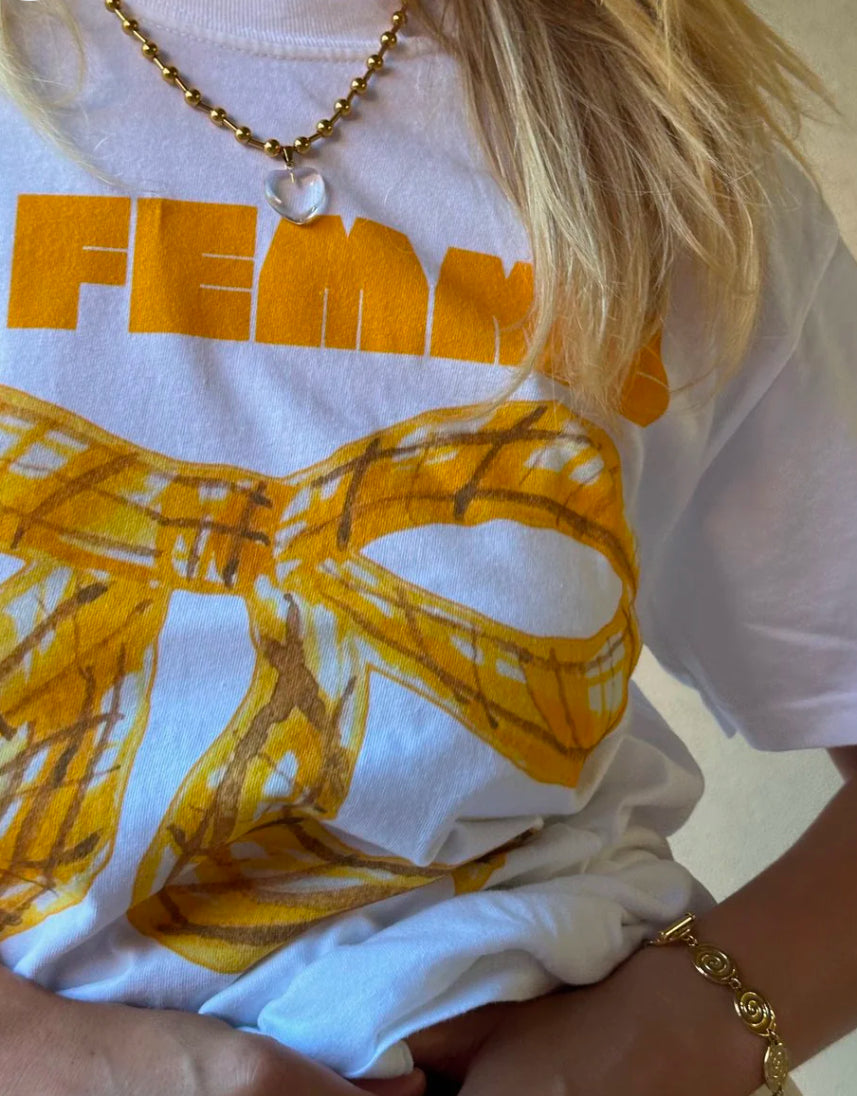 LE FEMME TEE WHITE - MAKU