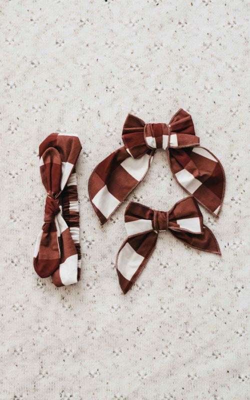 GINGHAM BOWS - VARIOUS PREORDER OCTOBER