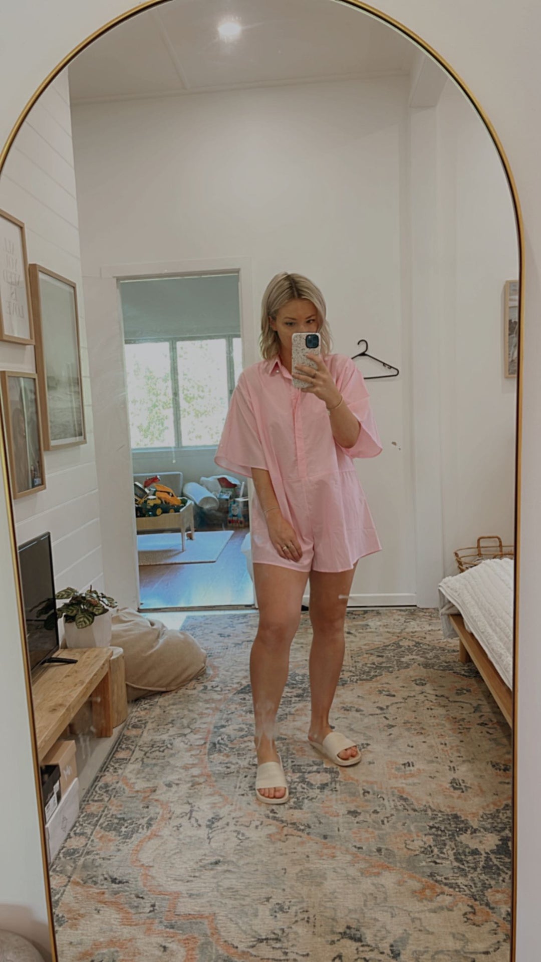 Ava Dove White  Playsuit