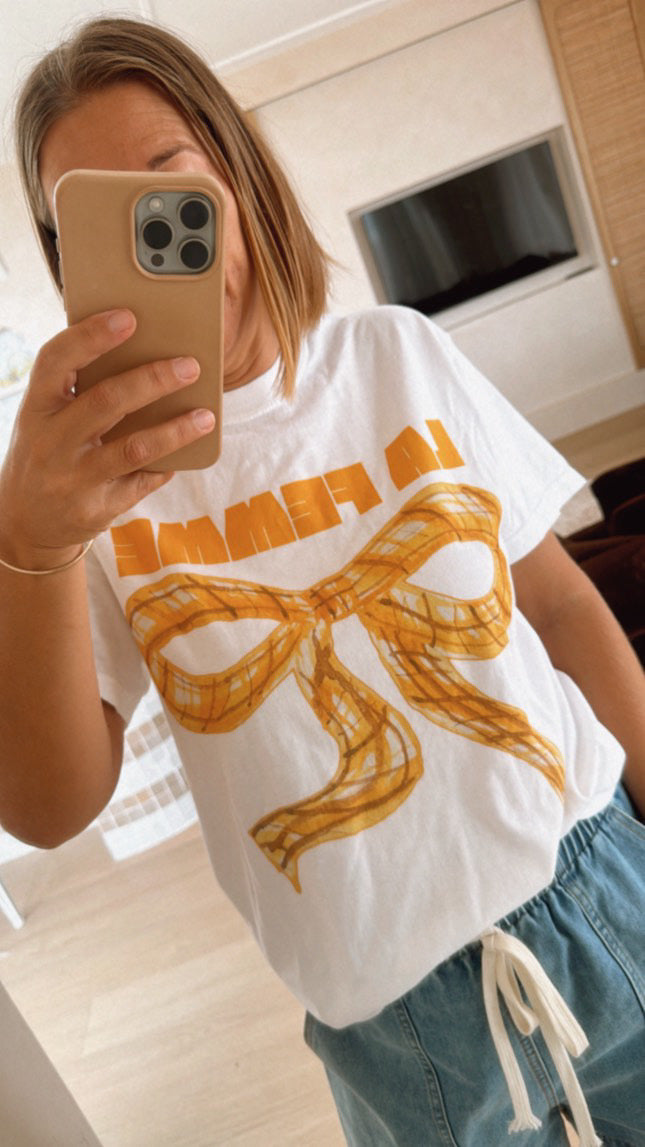 LE FEMME TEE WHITE - MAKU