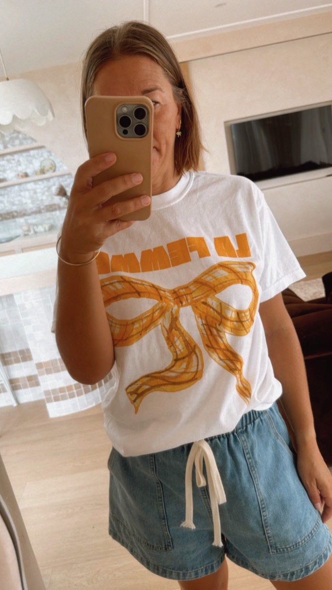 LE FEMME TEE WHITE - MAKU