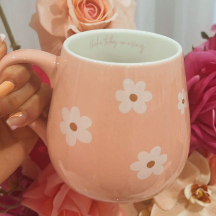 Harlow and Luxx Daisy 600ml Personalised Mug