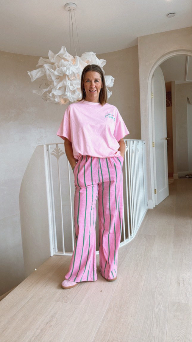 Watermelon Striped Pants