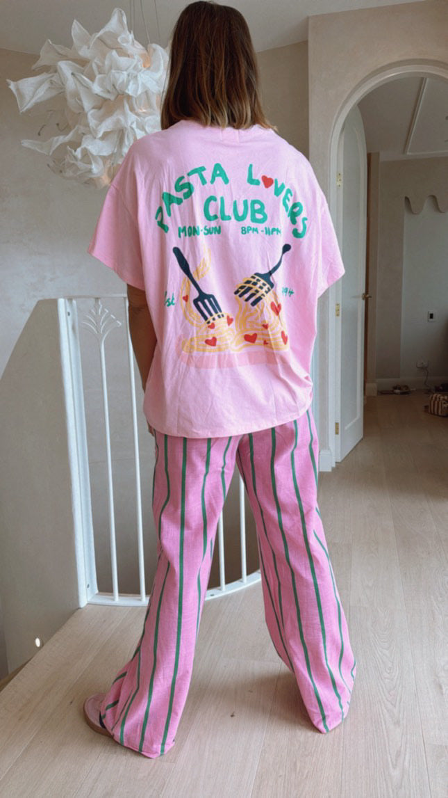 Watermelon Striped Pants