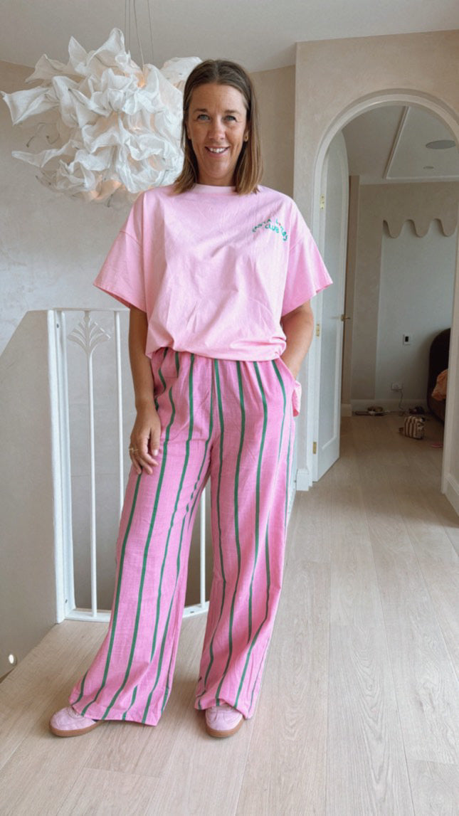 Watermelon Striped Pants
