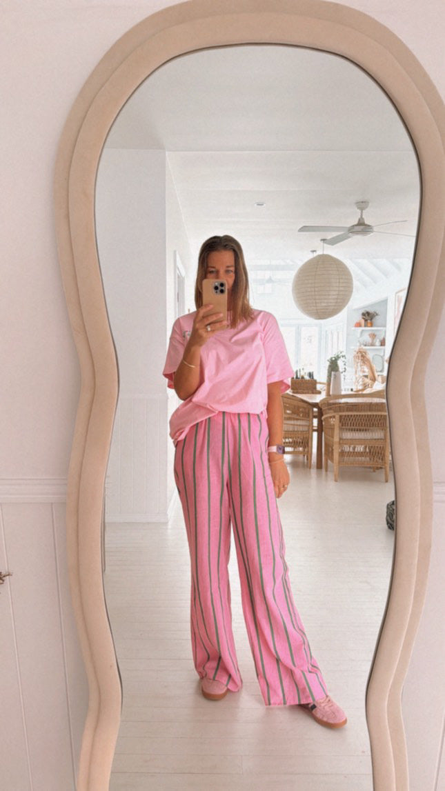 Watermelon Striped Pants