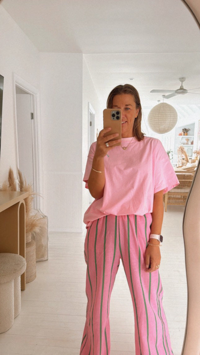 Watermelon Striped Pants