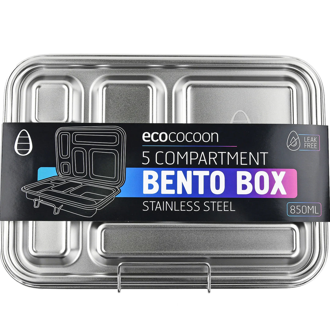 ECOCOCOON BENTO LUNCH BOX 5 - LEAK PROOF MINT