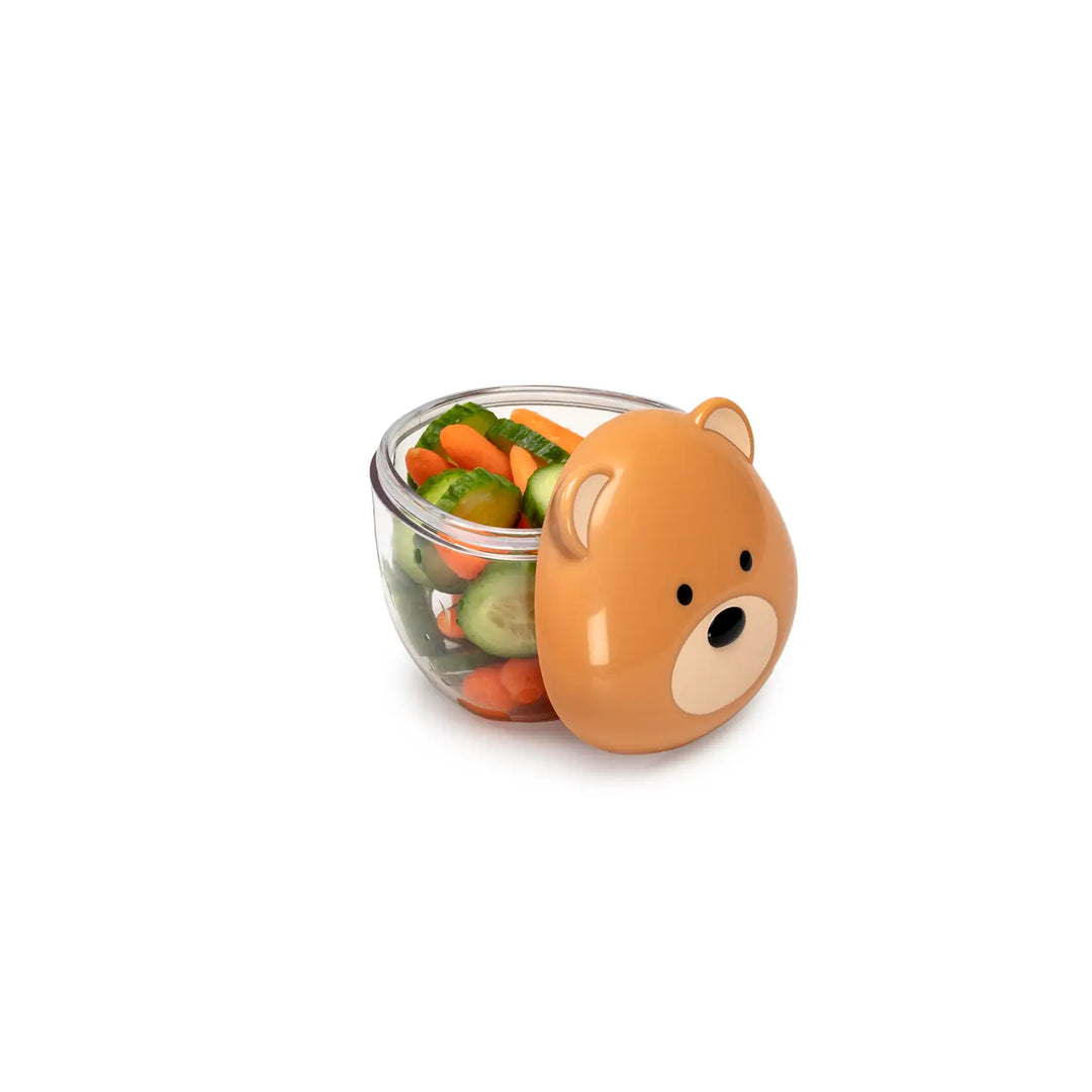 Snack Container - Bear & Panda - 2 Pack