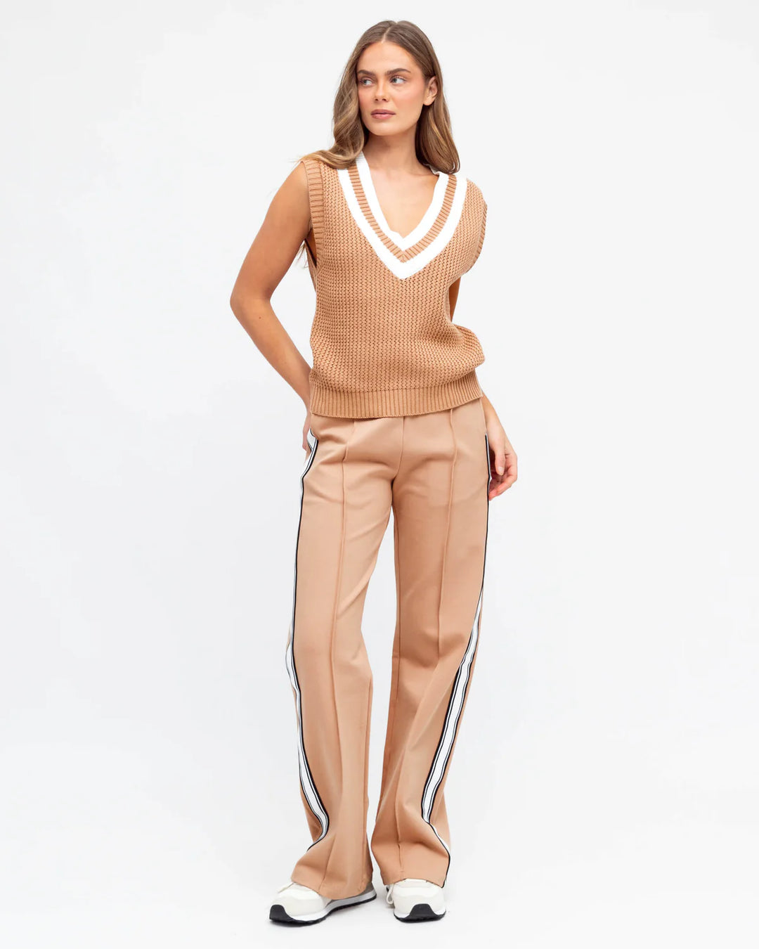 Elevated Knit Joggers Caramel