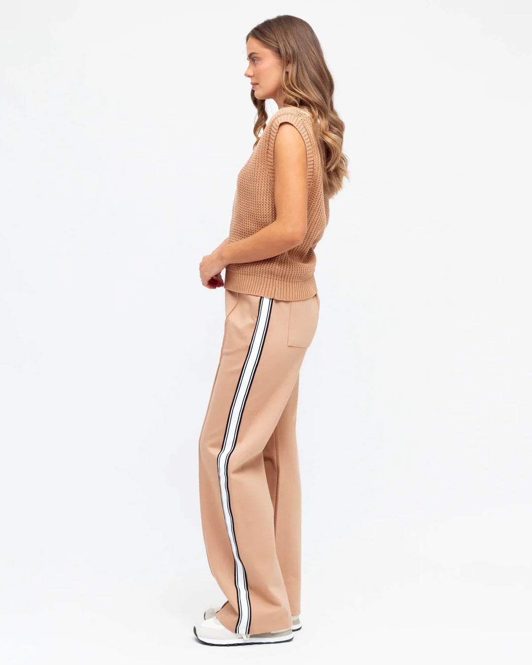 Elevated Knit Joggers Caramel
