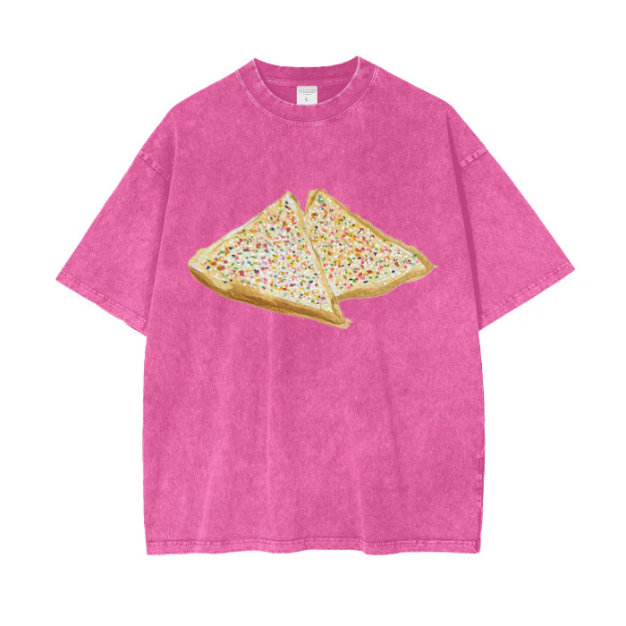 MAKU- Fairy Bread Oversized Rose Red