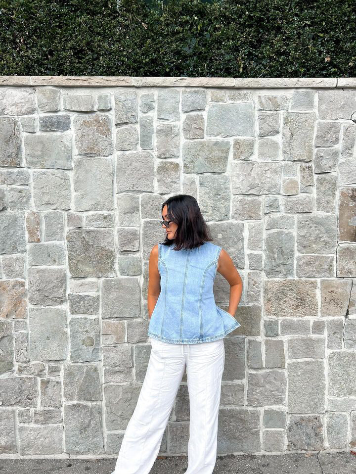 Jaz Denim Top