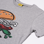 Band of Boys You Got Buns Hun Marle Grey Tee