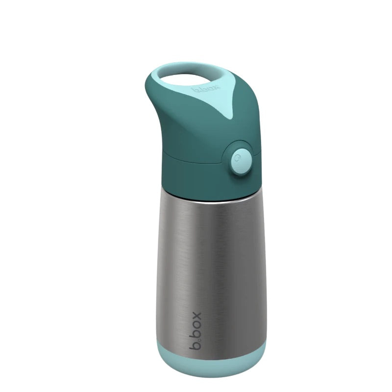 Insulated Drink Bottle 350ml Emerald Forest Bbox