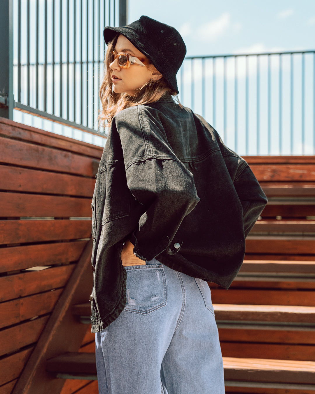 Black Denim Jacket