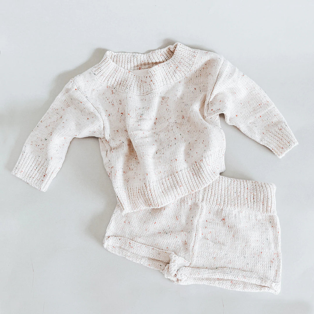 Milk Addict Organic Cotton Oatmeal Sprinkle Sets