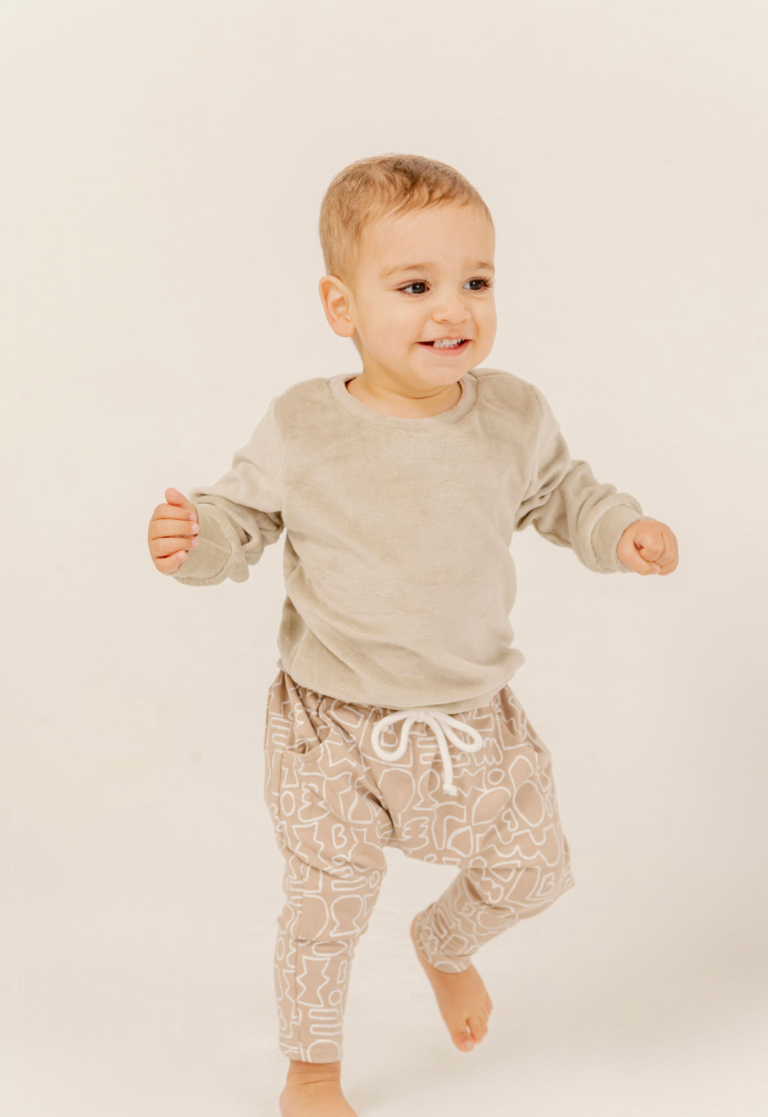 Harem pants - Chocolate Swirls
