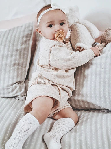 Milk Addict Organic Cotton Oatmeal Sprinkle Sets