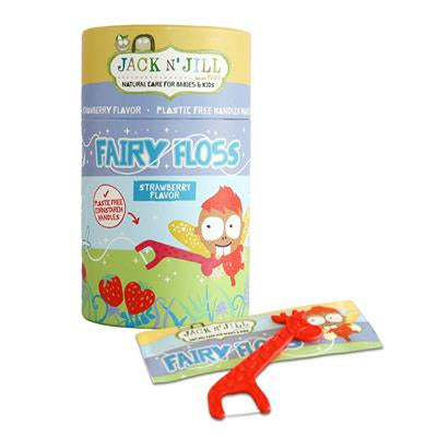 Jack N Jill Fairy Floss Kids Dental Floss - 30 Pack