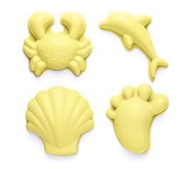 Scrunch Footprint Moulds -Lemon