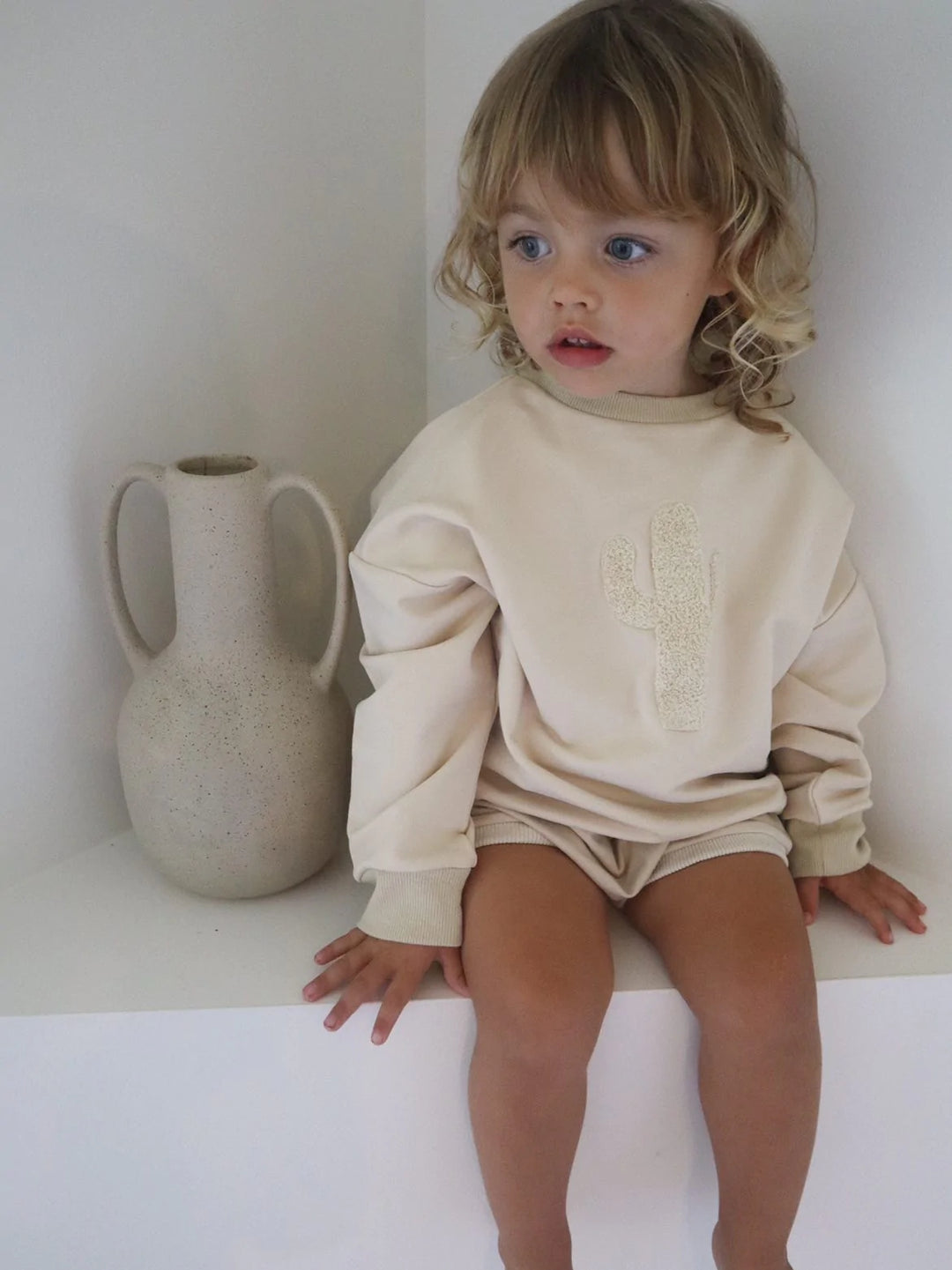 ORGANIC COTTON JUMPER - DESERT CACTUS