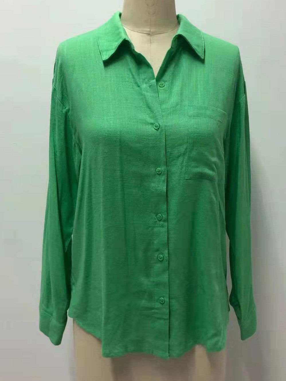 Emerald Green Ladies Shirt