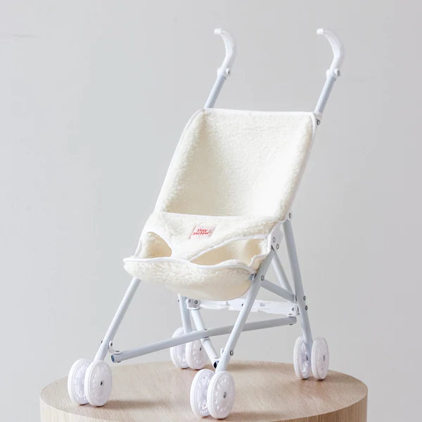 Tiny Harlow Folding Doll's Stroller - Sherpa