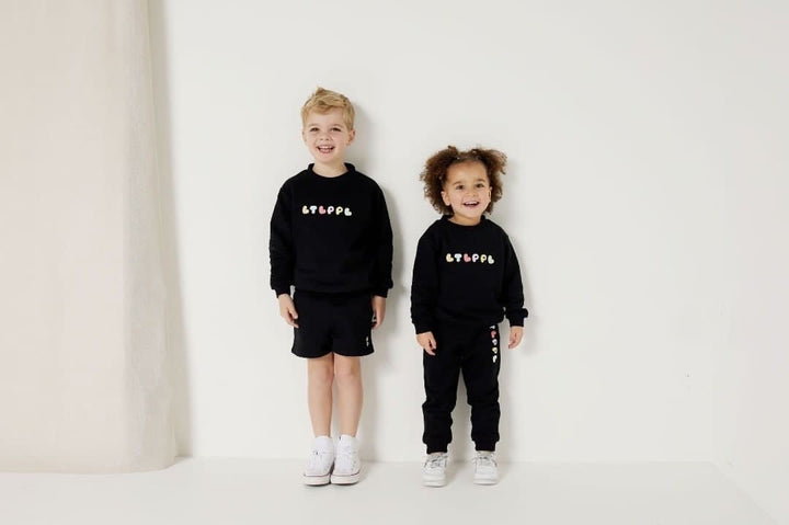 Bubble Shorts in Black