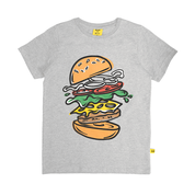 Band of Boys You Got Buns Hun Marle Grey Tee