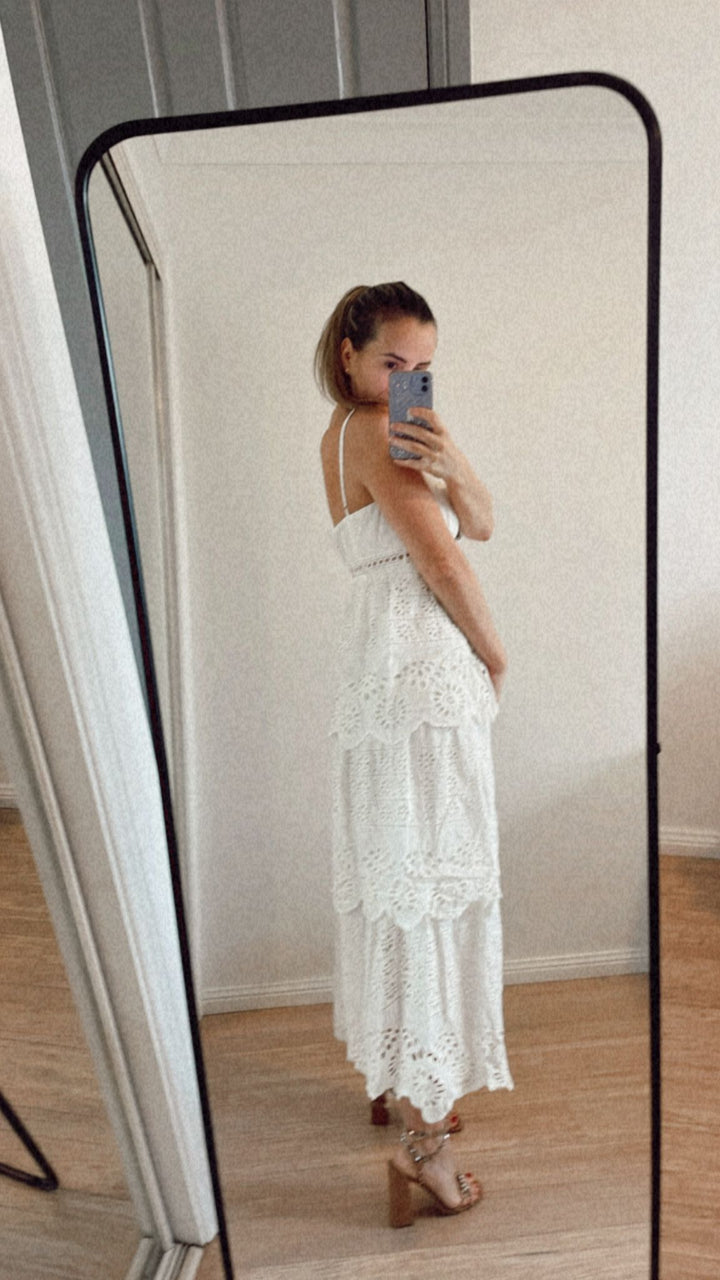 Clarissa White Dress