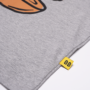 Band of Boys You Got Buns Hun Marle Grey Tee