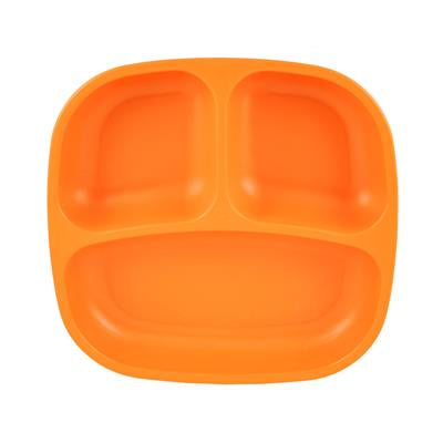 Re-Play Divided Plate - Orange