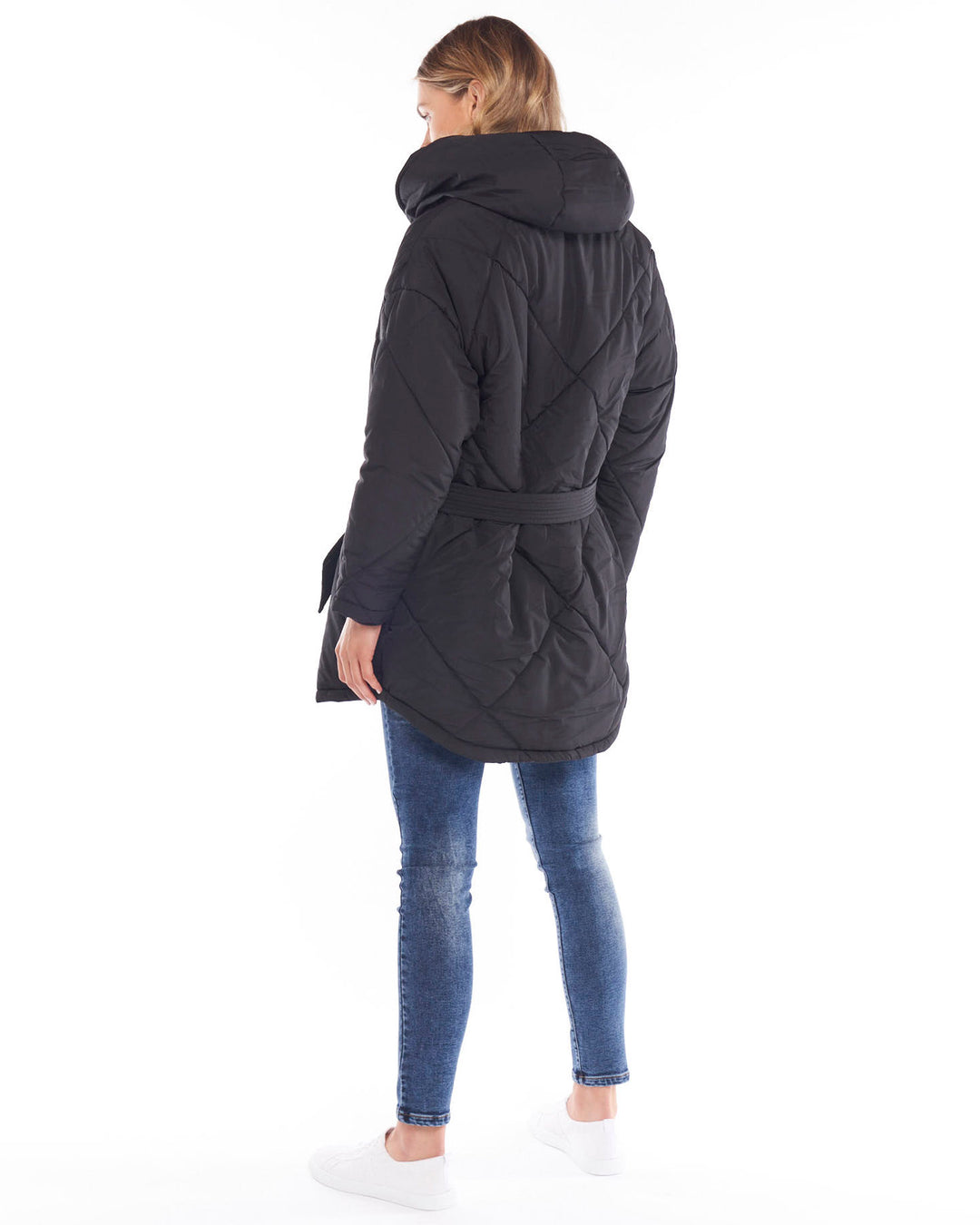 Archie Puffer Jacket Black