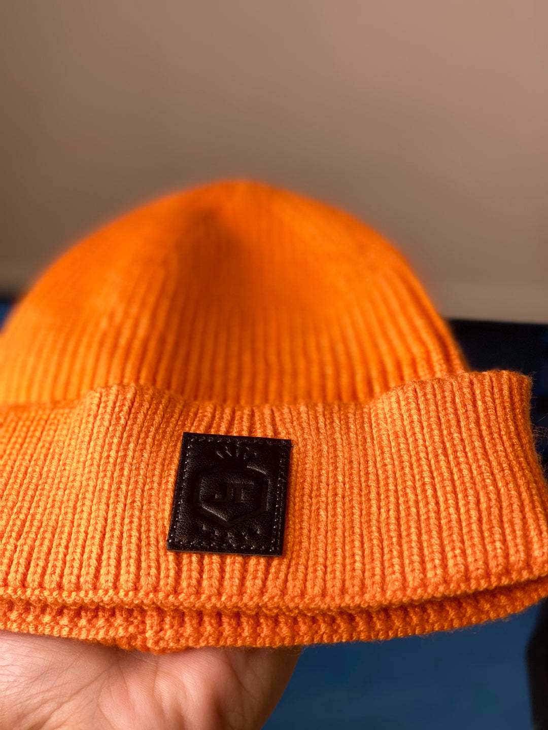Orange Small Jelly Tot Fisherman’s Beanie