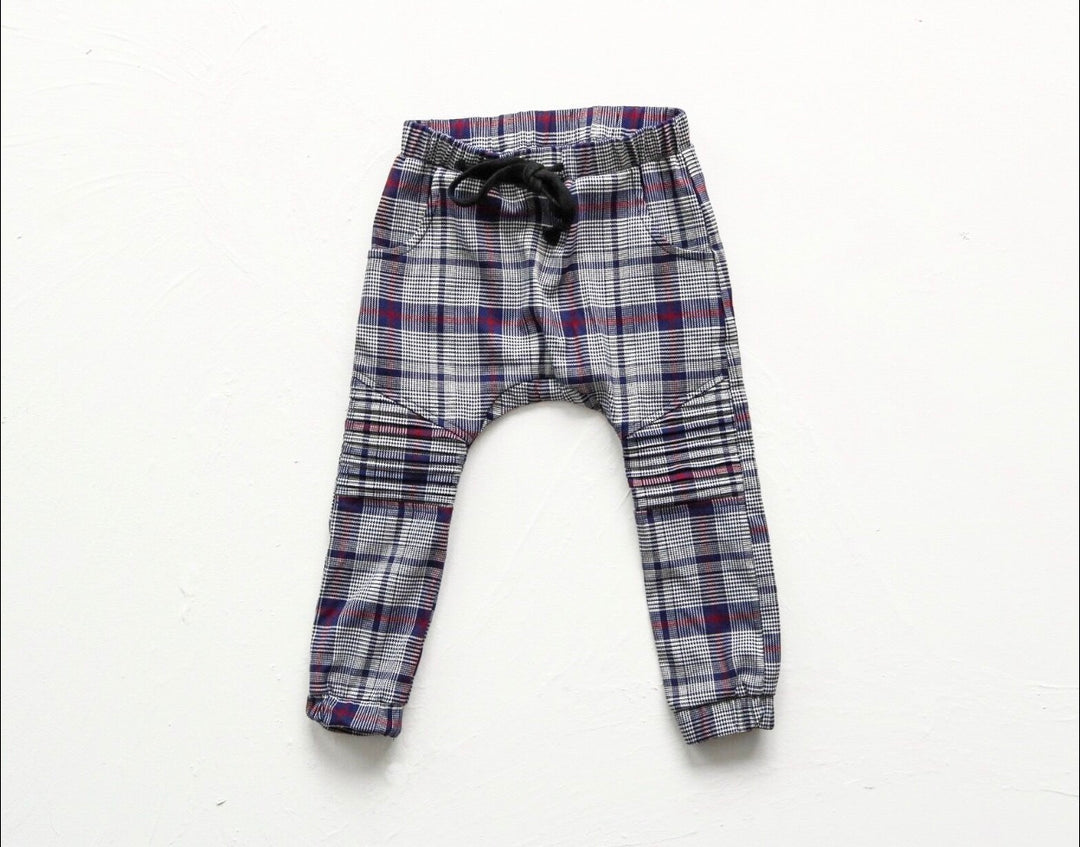 Plaid purple harems
